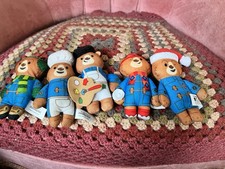 5 X Paddington BearMcDonalds Happy Meal toys collectible figures