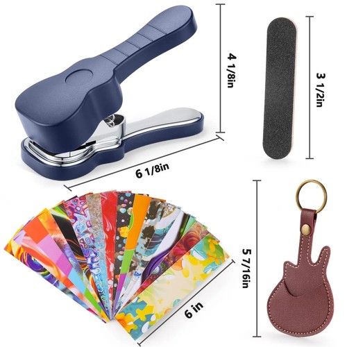 Guitar pick punch kit - guitar,