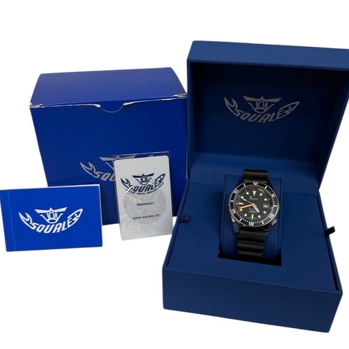 Squale 1521 black polished - 1521,