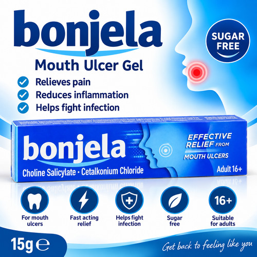 Bonjela 15g mouth ulcer - bonjela, gel