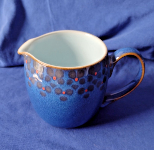 Denby midnight milk jug - midnight,