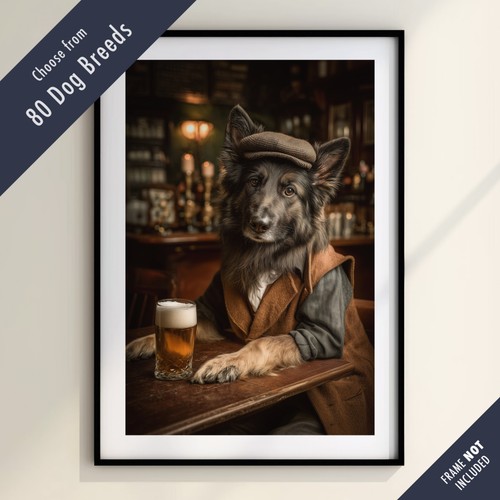 Funny dog drinking beer the - funny,