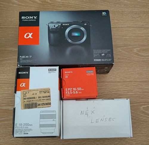 Sony nex black - dslr, e-mount