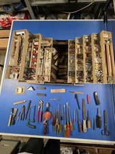 Cabinet Makers Toolbox And Tools Woodworking Vintage 