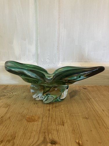 Murano art glass ashtray - murano,