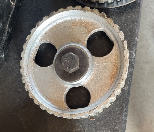 Ford pinto camshaft pulley - ford,