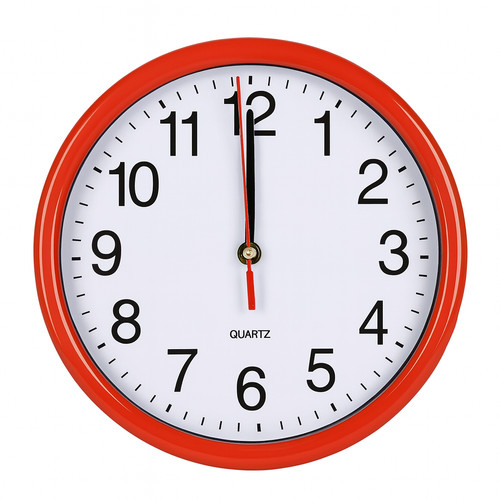 Quartz basic wall clock round - basic,