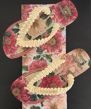 W6 - Dolce&Gabbana x Havaianas Top Florals Rosa Ballet Sandals Flip Fop