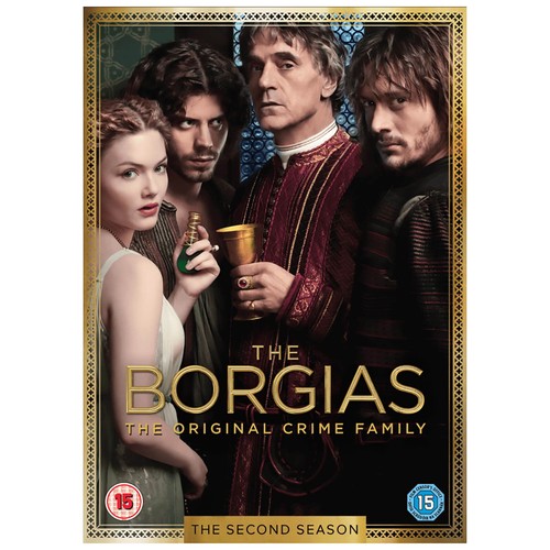The borgias season dvd - borgias,