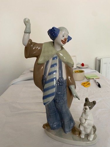 Rare 1989 lladro nao - nao, clown