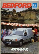 BEDFORD ASTRAMAX Van Sales Brochure Aug 1985 #B2233/8/85