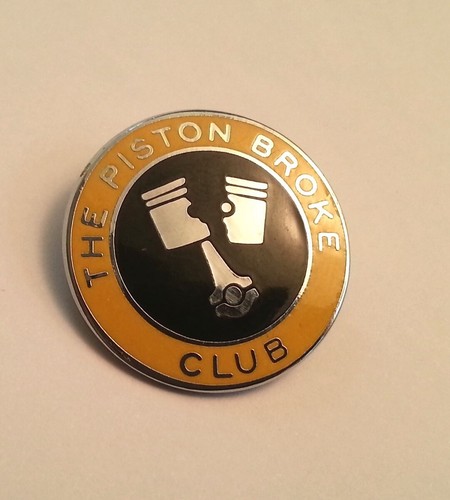 Piston broke club enamel - club,
