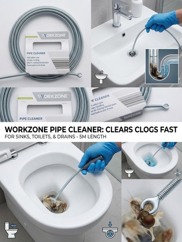 Work zone pipe - zone, cleaner