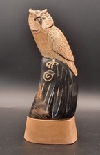 Hand-Carved Water Buffalo Horn