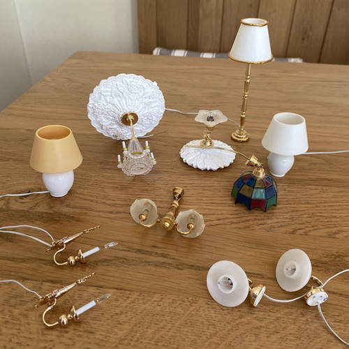 Dolls house 12th lighting - house,