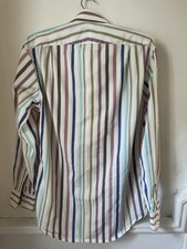 Gieves & Hawkes Savile Row Men’s Stripe Shirt Cotton. Size 15.5