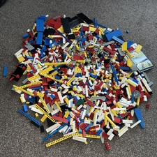 Huge Job Lot Of Vintage Lego From 1970s /80s - 3.2kg.