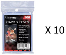 10x Ultra Pro Trading Card Sleeves 100ct – Pokémon, MTG, Yu-Gi-Oh! – Brand New