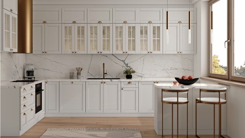 Fitted kitchen unit - , linea