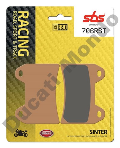 Sbs front brake pads - front, race