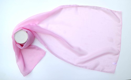 Women plain chiffon - scarf, silk