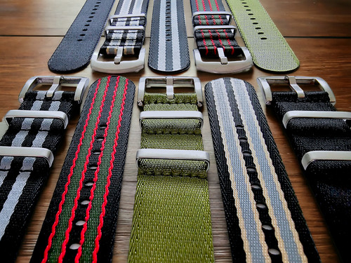 Nylon watch strap - band, premium