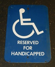 Reserved for Handicapped