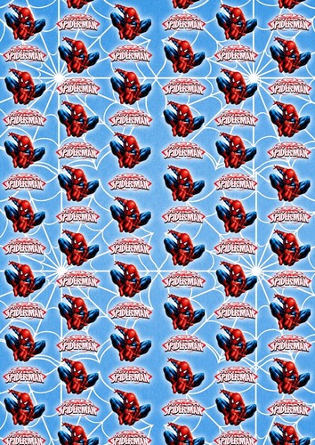Spiderman birthday gift wrap - wrap,
