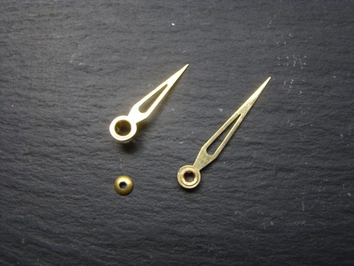 Vintage salvaged clock parts - salvaged,