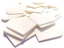 Dart Flights White 150 micron 10 Set pack Extra Strong for Darts DartsClearance