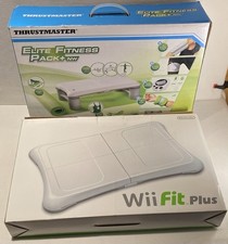 Nintendo Wii Fit Balance Board, Wii Fit Plus Game, Thrustmaster Elite Fitness Pk