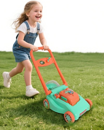 Kids lawn mower with - lawn,