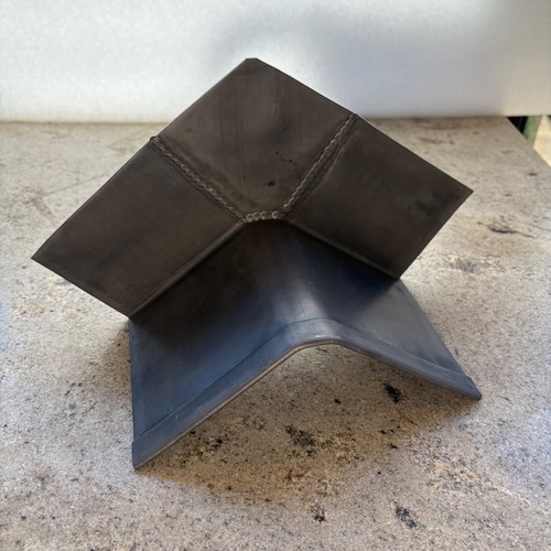 Lead roof saddle - roof,