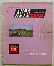AUTO COURSE Magazine 1953 Vol III No 4 Motor Racing Review BRITISH GP F1 Porsche
