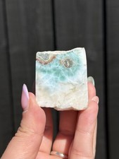 Larimar Half Polished Freeform