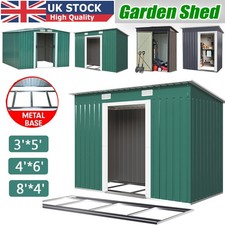 8x4ft Metal Garden Shed