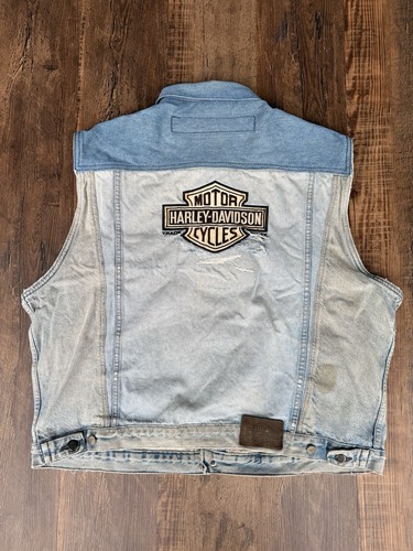 Vintage distressed harley - vintage,