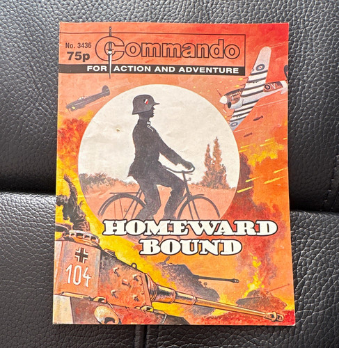 Commando comic book - comic, homeward
