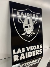 Las Vegas Raiders Sign Board