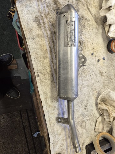 Dt125r dep rear muffler - rear,
