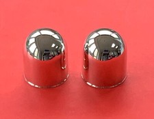 2 x CHROME Plastic TowBall