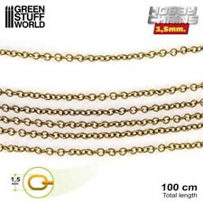 Green Stuff World Hobby Brass Chain - 1.5mm or 3mm