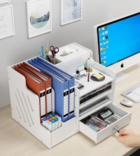Office Desk Organiser W/Drawer
