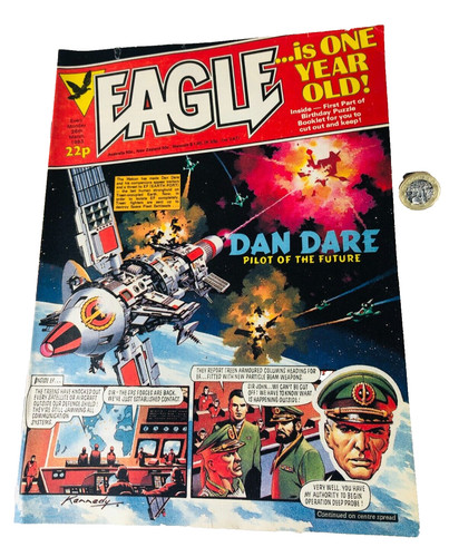Eagle comic march 1983 vintage - eagle,