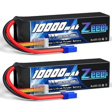 2x Zeee 14.8V 4S Lipo Battery