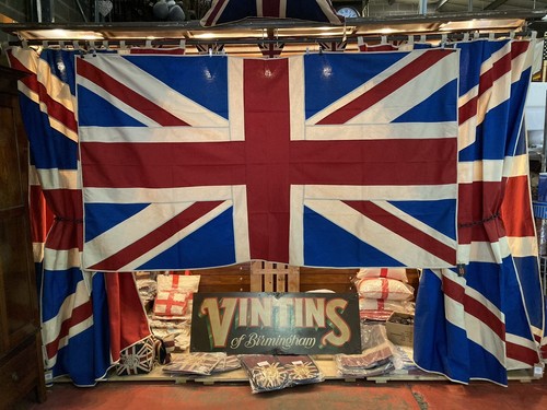 Union jack large textile - union,