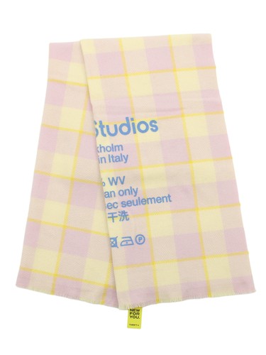 Acne studios men scarf - scarf, multi