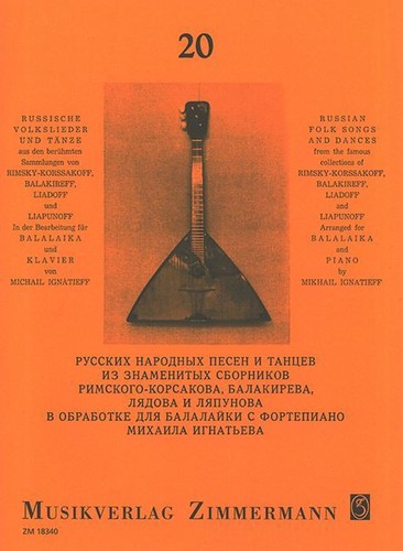 Twenty russian folk - russian, songs