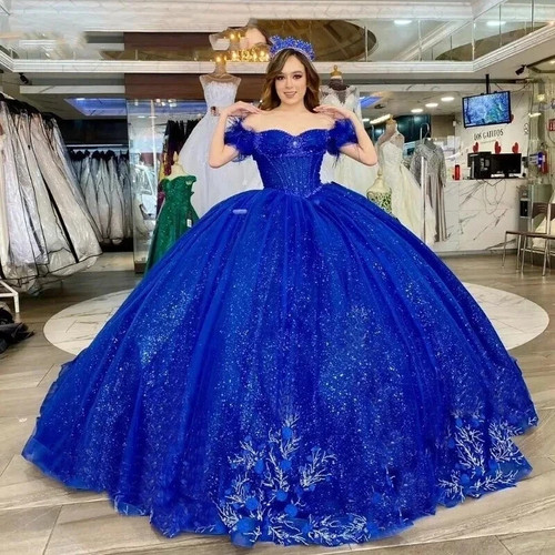 Royal blue quinceanera - quinceanera, dresses