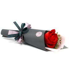 Soap flower rose bouquet gift - soap,